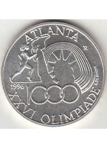 1996 - Lire 1000 XXVI Olimpiadi Atlanta Italia